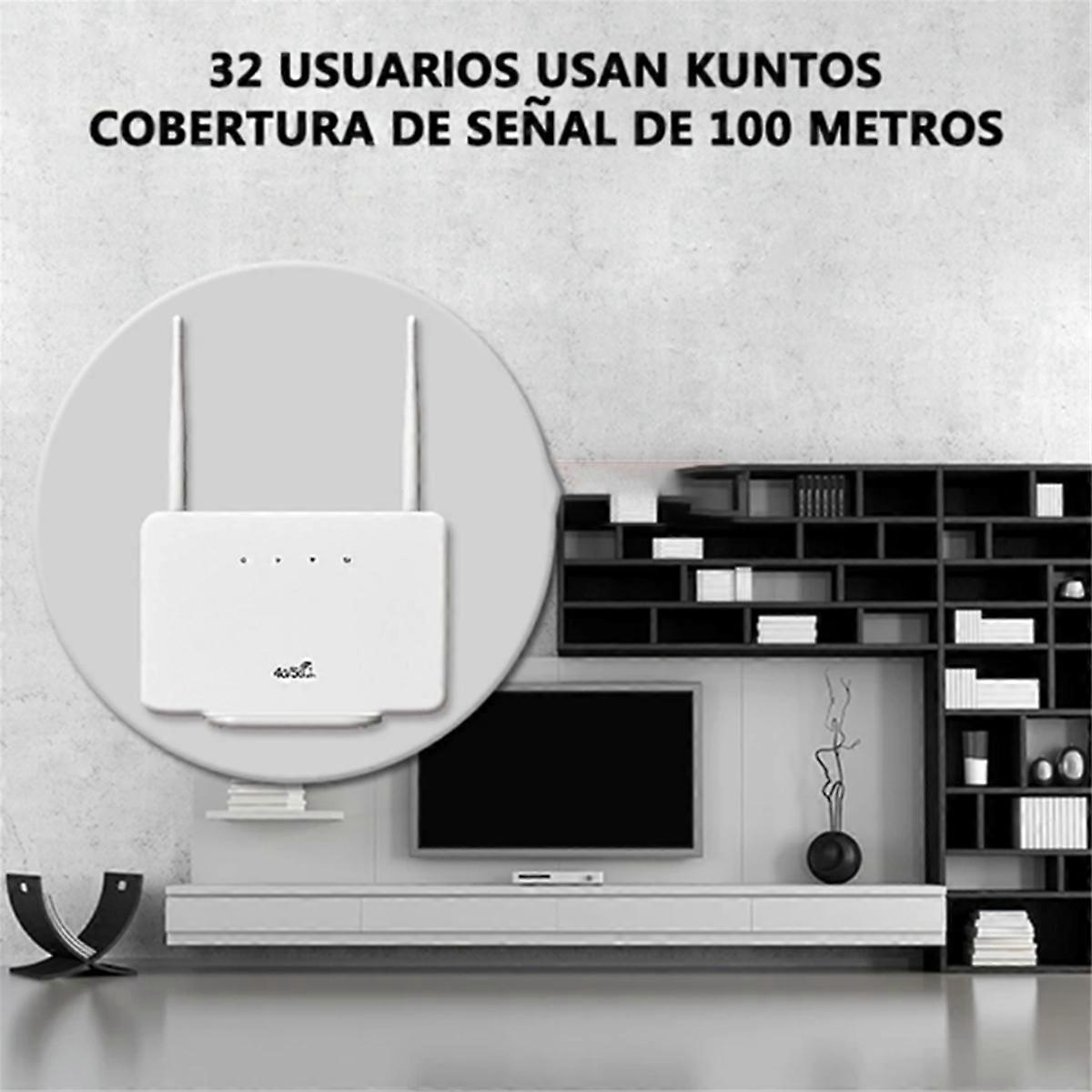 4G Wireless Router 300Mbps 4G LTE CPE Router EU Plug