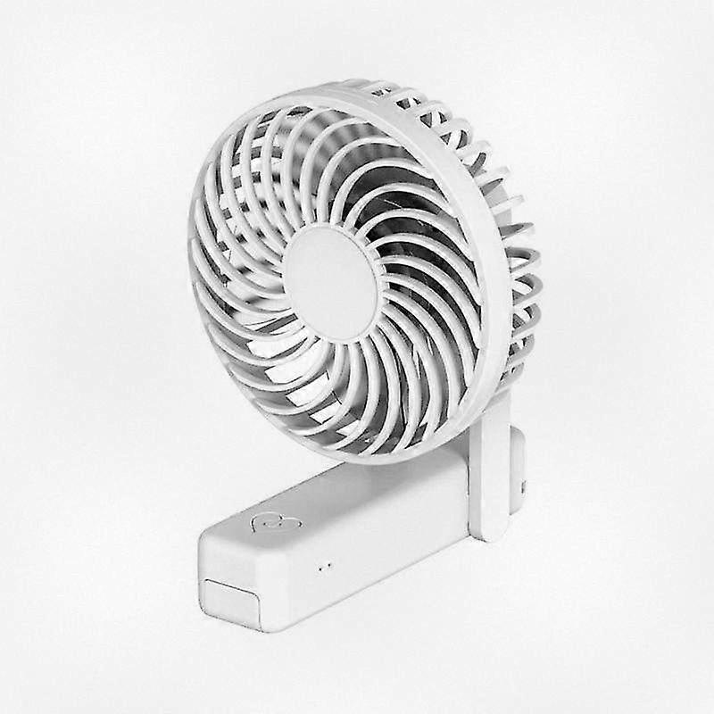 Mini ventilateur électrique USB rechargeable compact - Conception silencieuse et portable pour un confort frais à tout moment