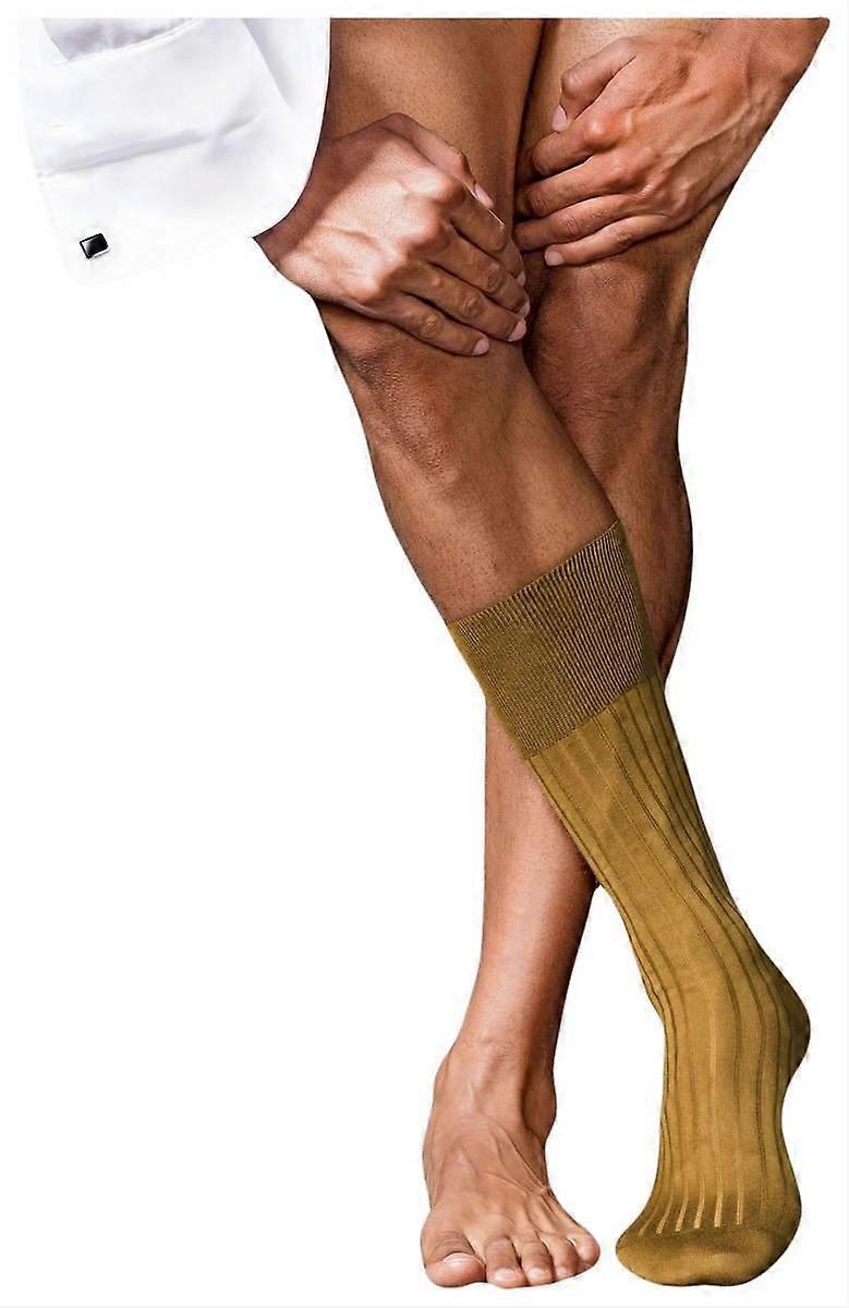 Falke No13 Finest Piuma Cotton Socks - Jaune laiton