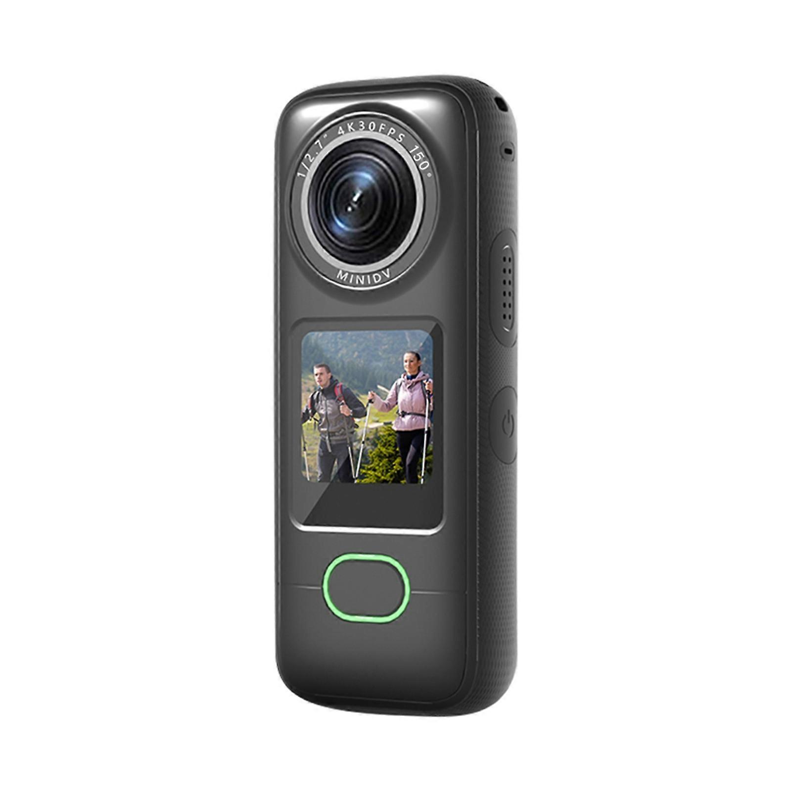 4K Waterproof Action Camera with WiFi, 150° Wide Angle, IPS Touch Screen, Long Battery