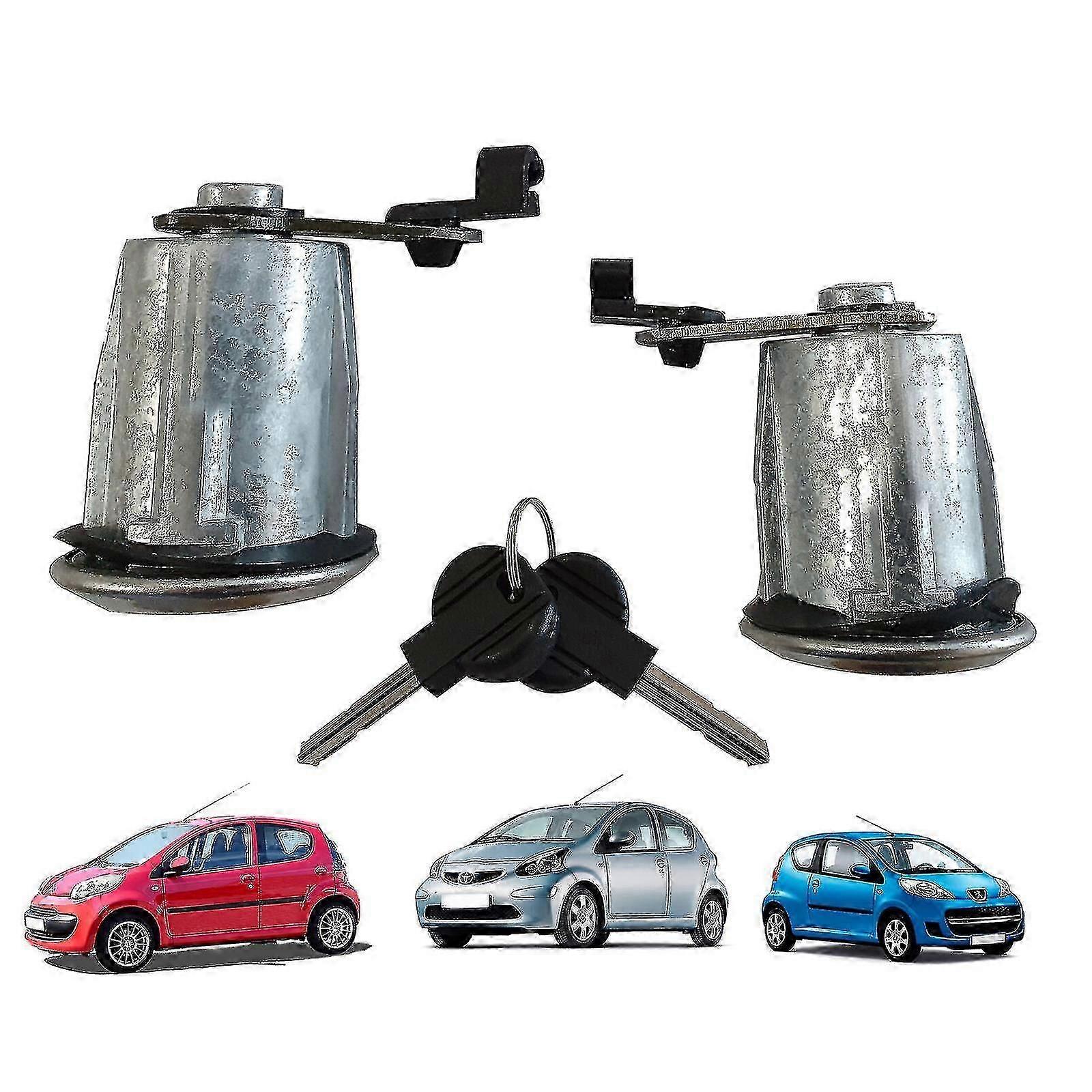 ل Peuot 107 سيتروين C1 تويوتا Aygo Cyr باب El مفتاح مجموعة 05-14