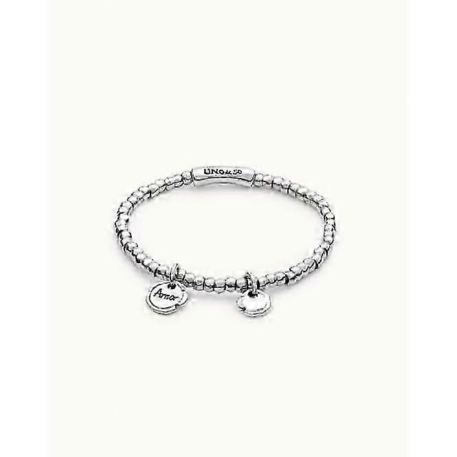 Bracciale in metallo argento Sealed Love