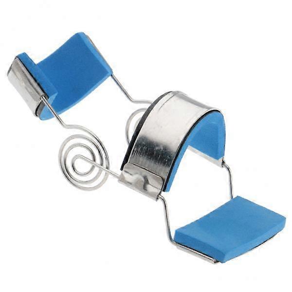 2xPadded Finger Splint Support Brace for Straighten Curved Bent L