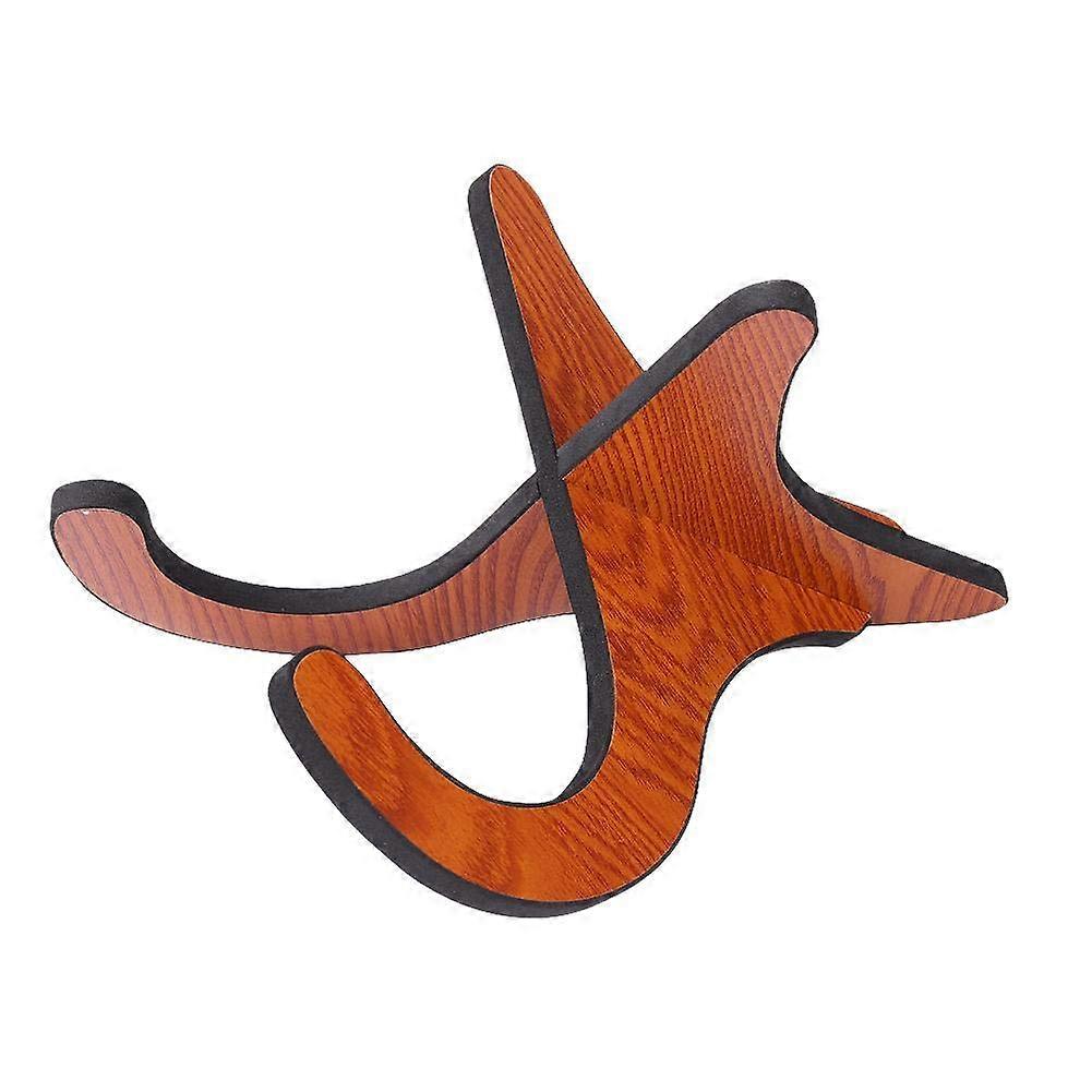 Wooden Ukulele Violin Stand Holder Board Detachable Instrument Stand Holder Wood Instrument Stand for Ukulele Mandolin Violin Banjo