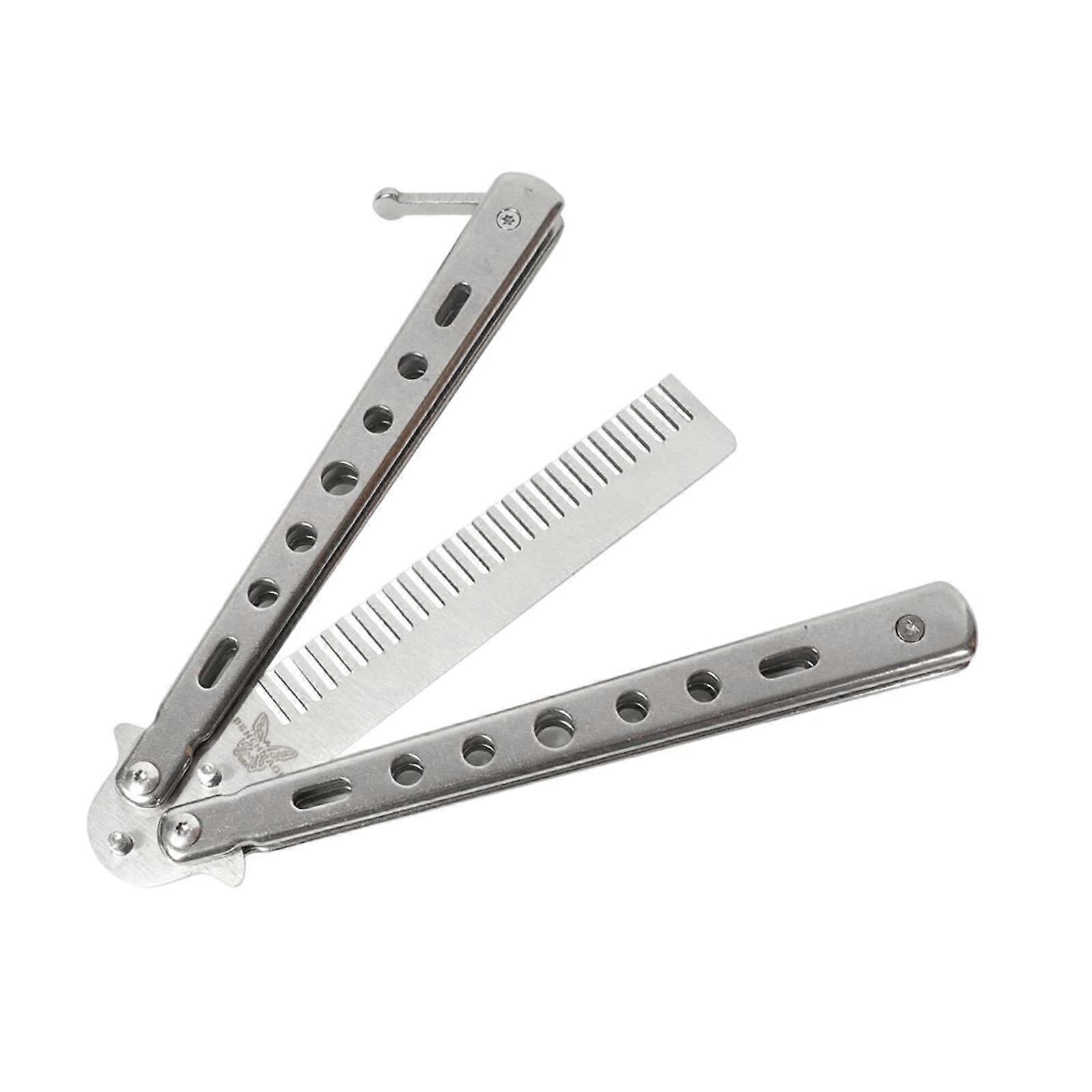 Butterfly Comb Mustache Beard Brushes Practice Comb for Beginners Training