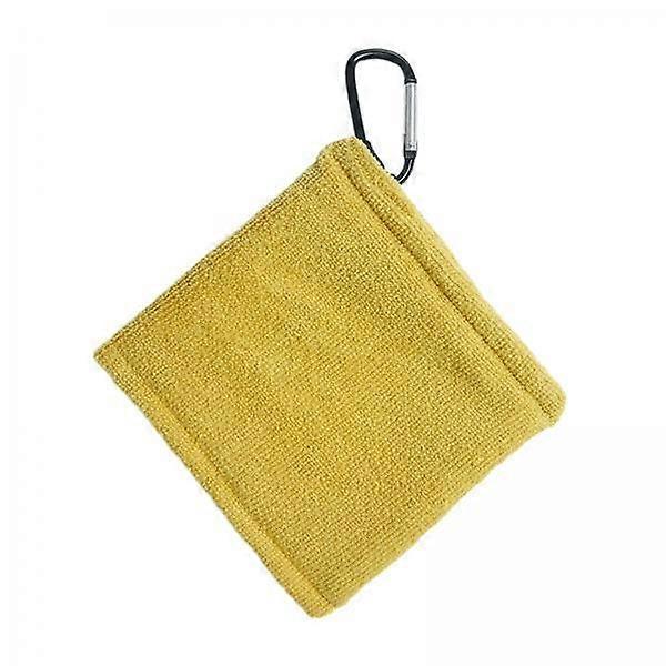 4x golfboldrenseklud til golfspillere, bærbar serviet til bolde og