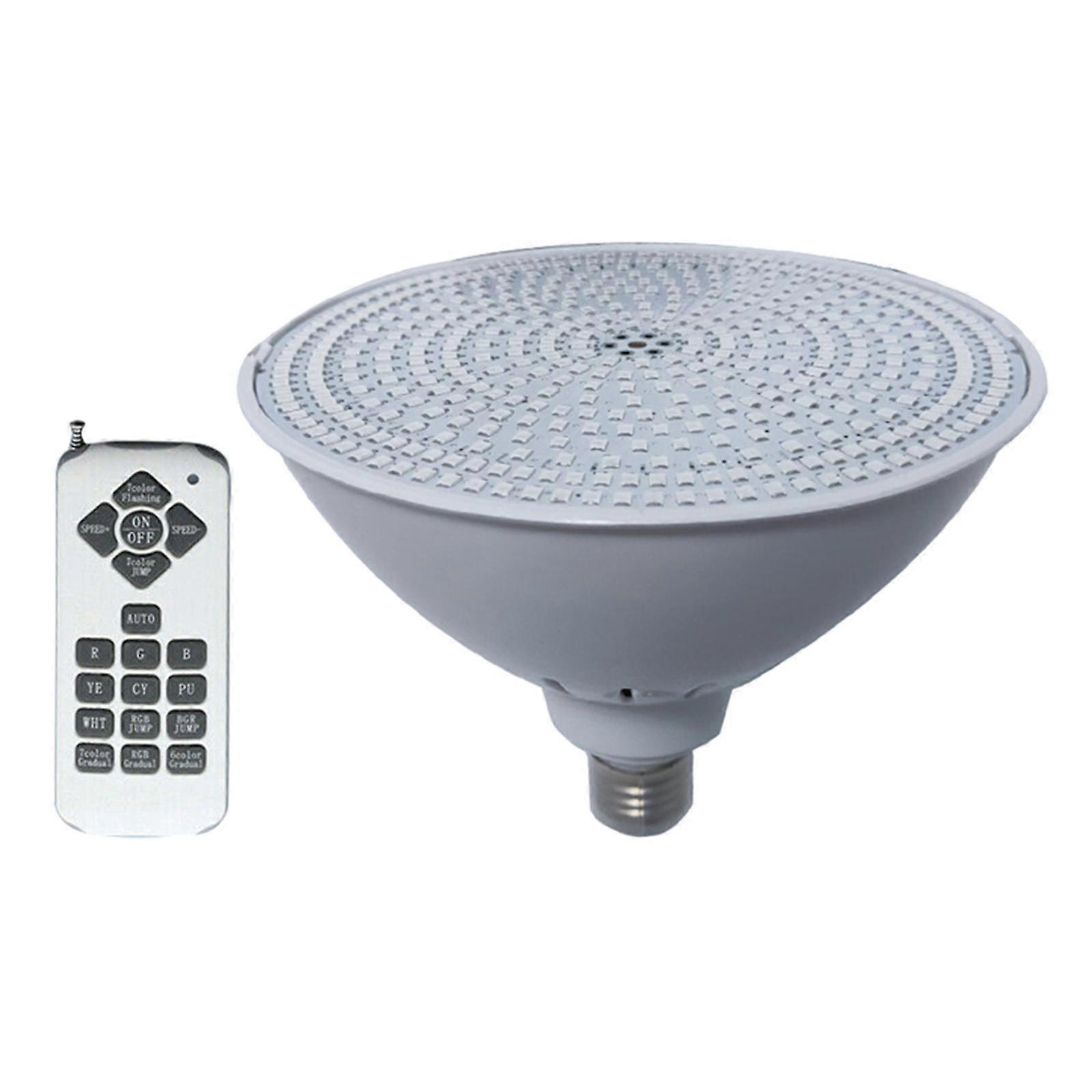 RGB LED Pool Light Bulb Replacement w/ Remote Control Fixture