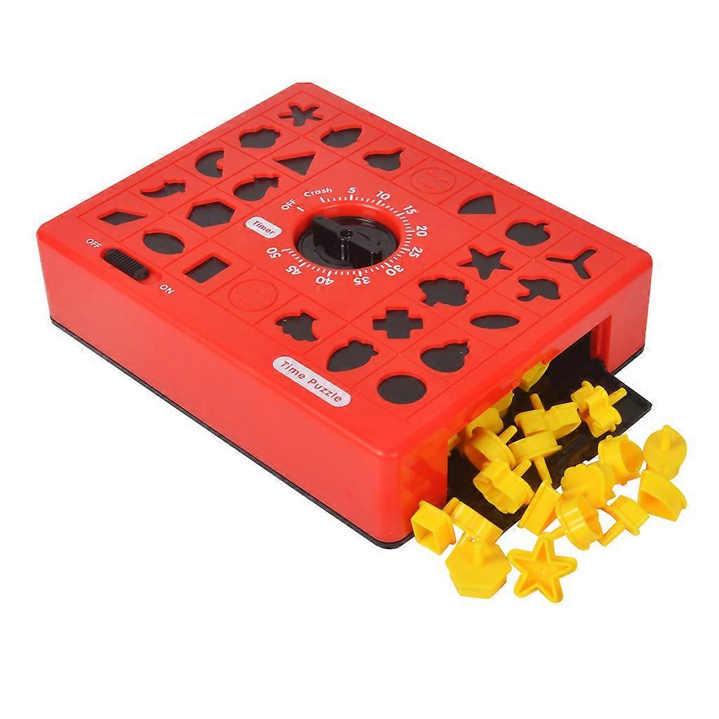 Puzzles Board with Clock Preschool Matching Game for 3 Year Olds