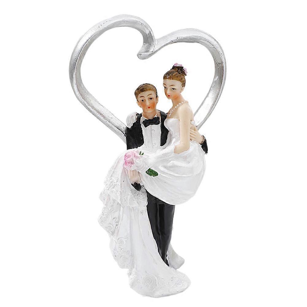 Couple Figurines Miniatures Bride and Groom Cake Toppers Dolls Valentine's Day