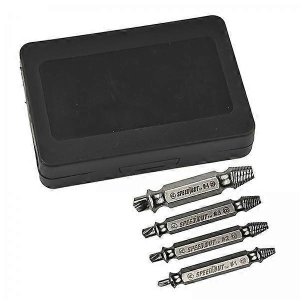 5xDamaged Screw Extractor Drill Bit Set Damaged Bolt Remover 3103 4pcs