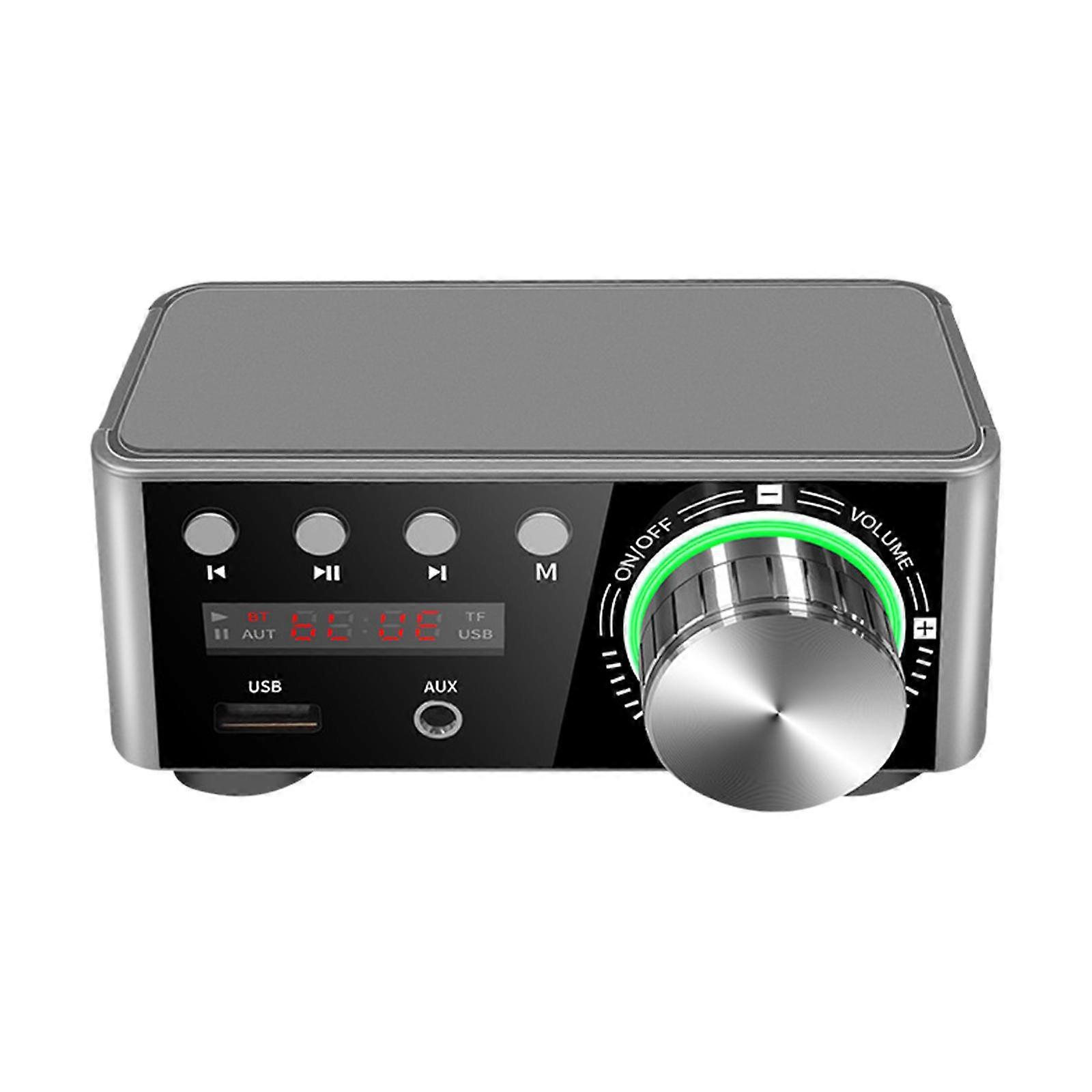 Power Amplifier Digital Power Amp ,3.5mm Input With Power Adapter ,5.0 Audio