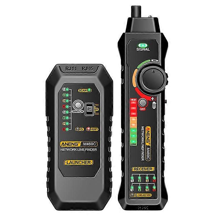 ANENG M469C Network Cable Tester Network Ethernet Wire Tracker Cable Finder