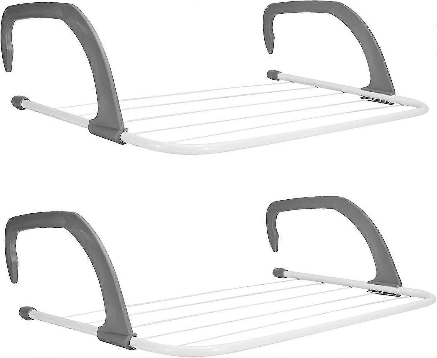 2 Pcs Collapsible Towel Rack
