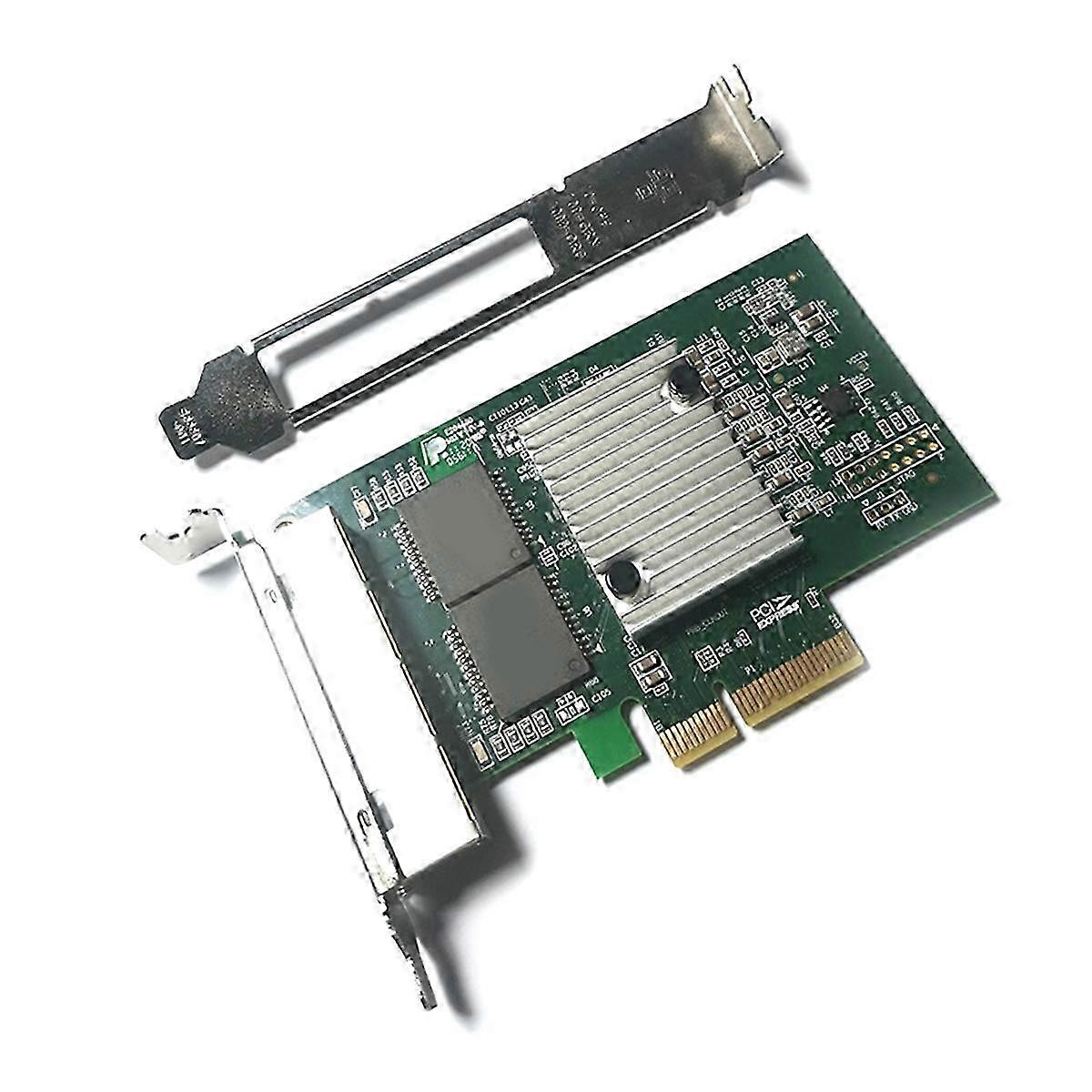 PCIe 1860-4T Gigabit Ethernet Network Card LAN Card 4 Port Pcie Network Adapter 1000Mbps High-Speed hwy