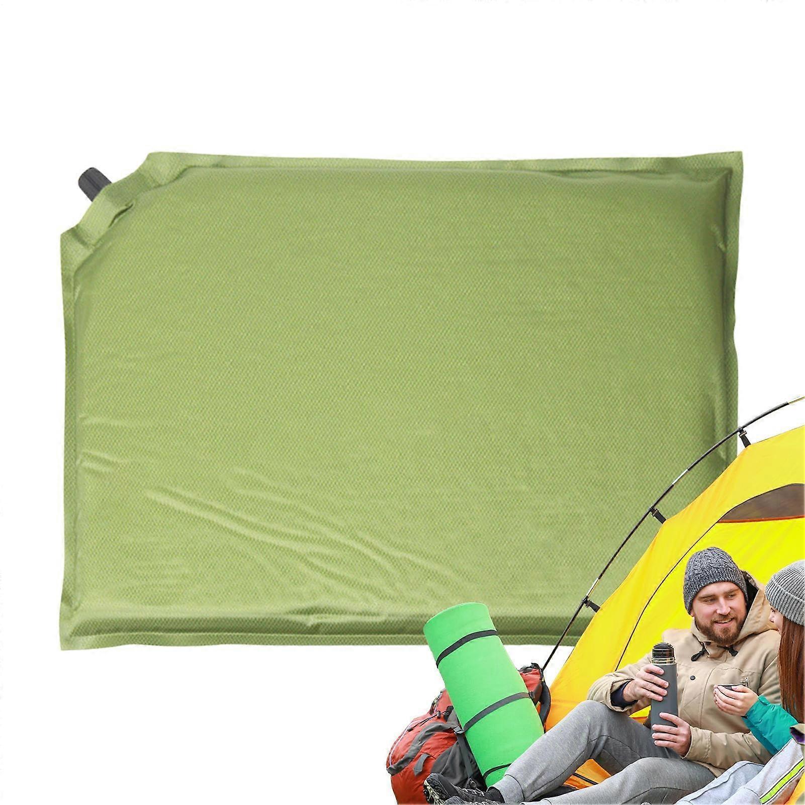 Inflatable seat cushion for air travel airplane seat cushion