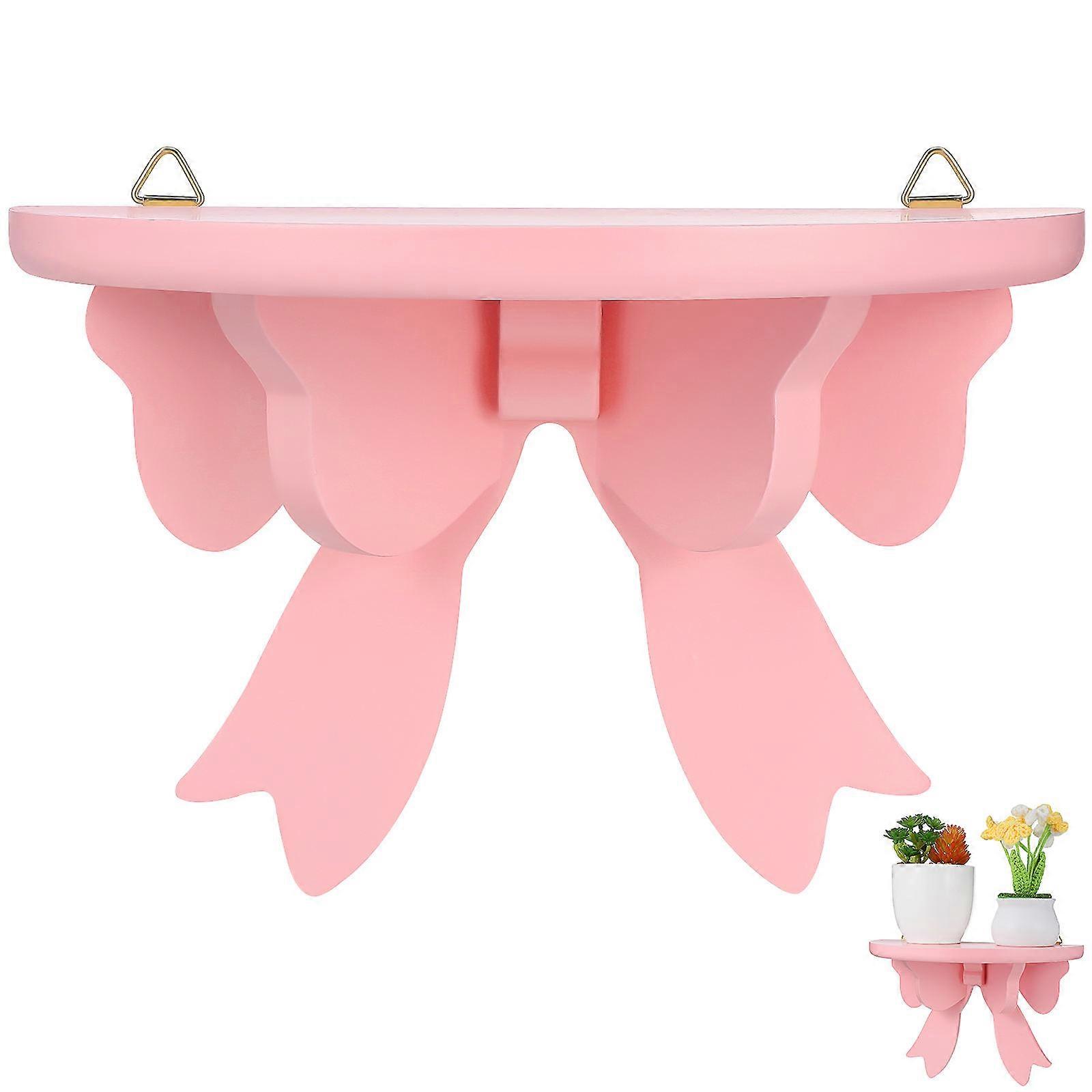 Versatile Home Decor, Resistant Wooden Shelf for Various Items