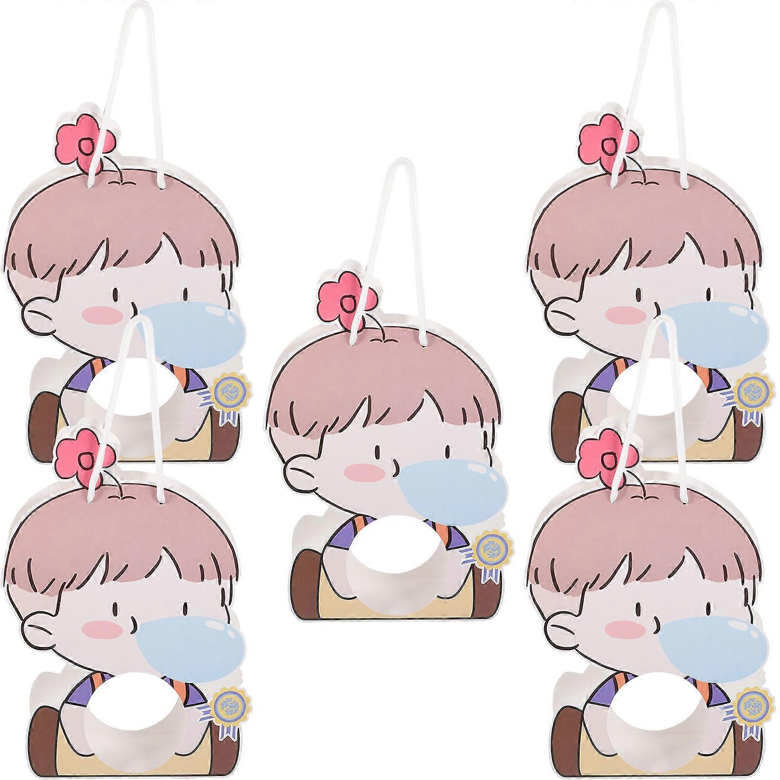 Cake Packing Bags for Cupcake Cookie Pastries DIY Assembly Handheld Design 32.5x22cm 5Pcs