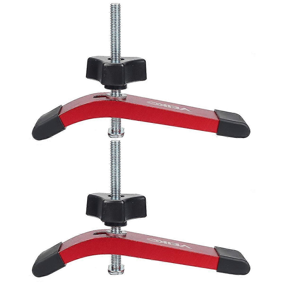 T-track Hold Down Clamps With Bolts Suitable for Woodworking - CNC, Drill Press, and Table Saw Accessories
