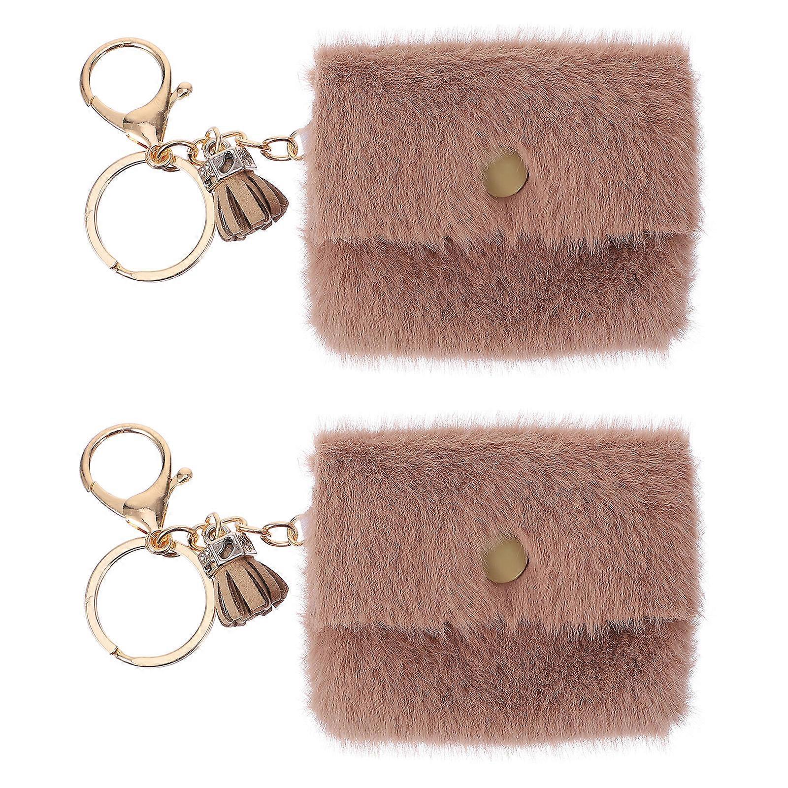 Mini Coin Bag Keychains   Adorable Bag Key Holders   Durable Key Rings with Cute Candy Color Design for Any Occasion