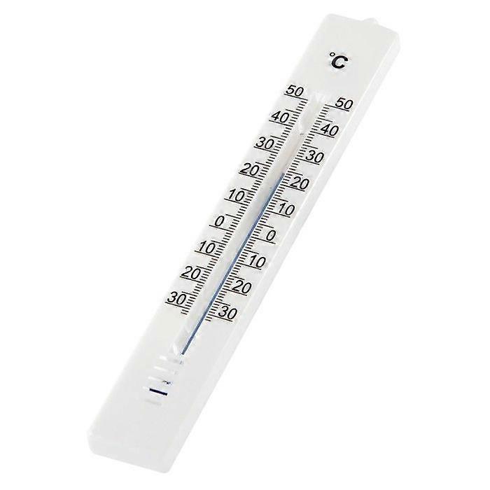 Inomhus-/utomhustermometer, 18 cm, analog