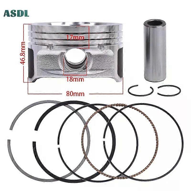 con Motorcycle 80mm Piston and Piston Ring Kit 2 cylinder For Polaris Ranger 4x4 6x6 700 EFI RZR 4 800 RZR170 RZR900 Ranger 800 Crew
