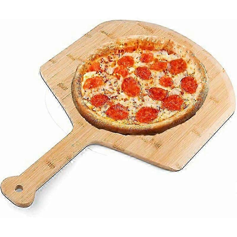 Pizza Maker for Oven - Bamboo Spatula for Crispy Base Professional Homemade Pizza
