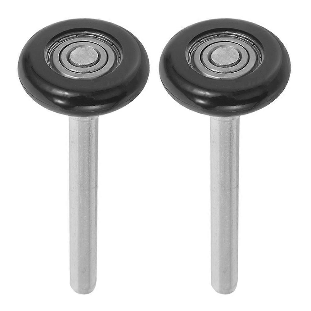 Dirt Prevention Garage Door Rollers Nylon Roller With Stem For Standard Garage Door Rails 2Pcs