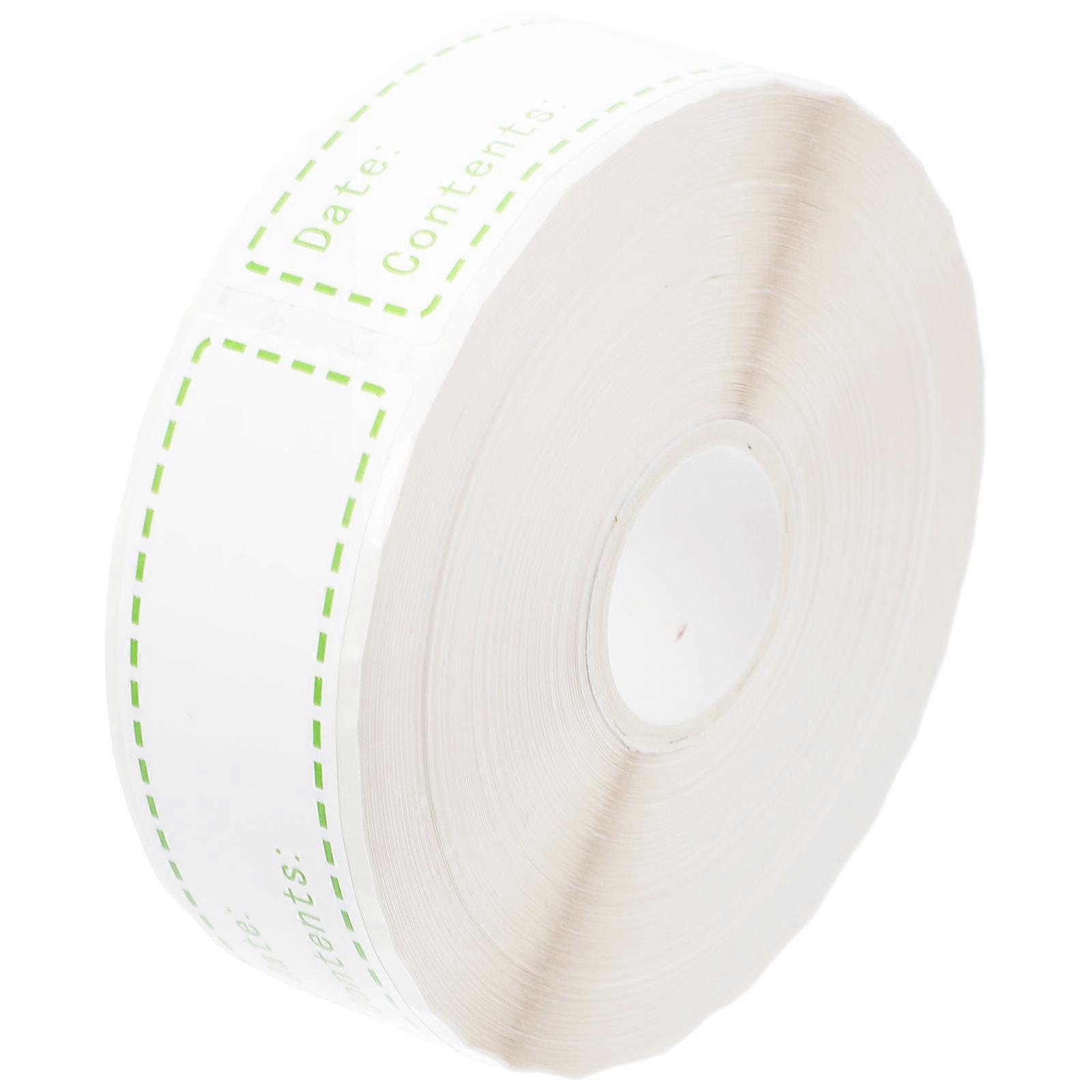 Food Stickers with Strong Adhesion for Home Use Waterproof and Cold Resistant Glassine Paper 1 Roll