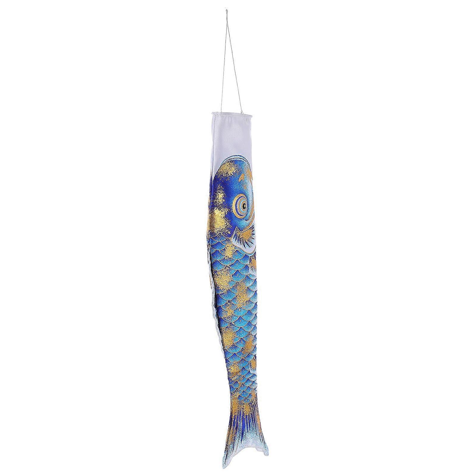 Festive Carp Decorative Windsock Flag Creative Garden Hanging Wind Flag