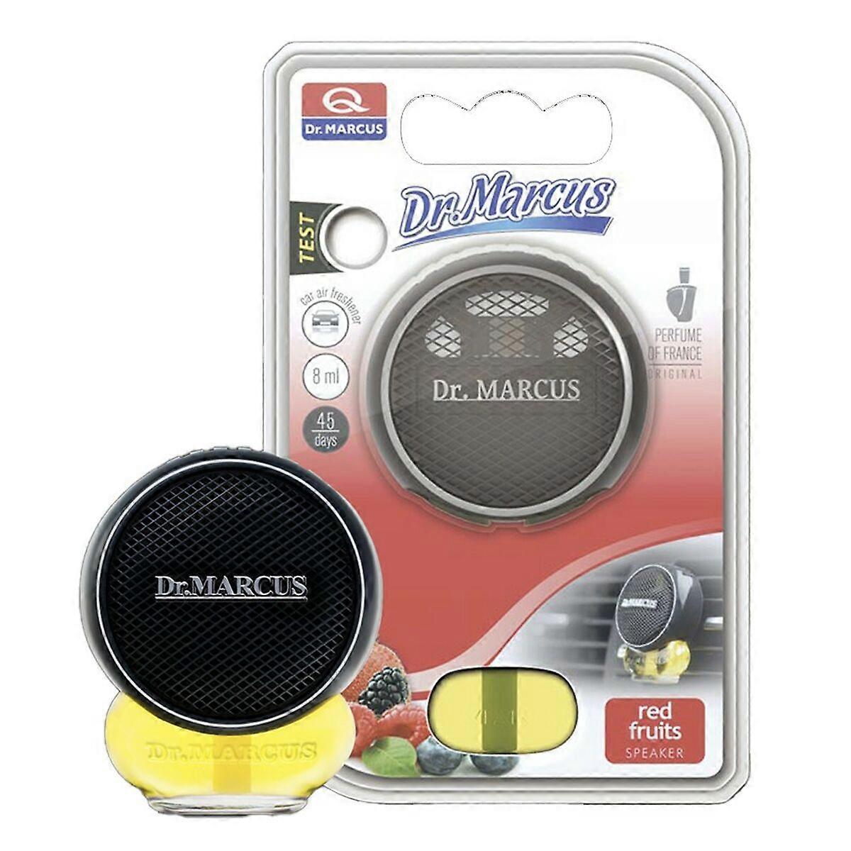 Car Air Freshener Dr Marcus Speaker Red fruits 8 ml Plastic Fragrance (8 Units)