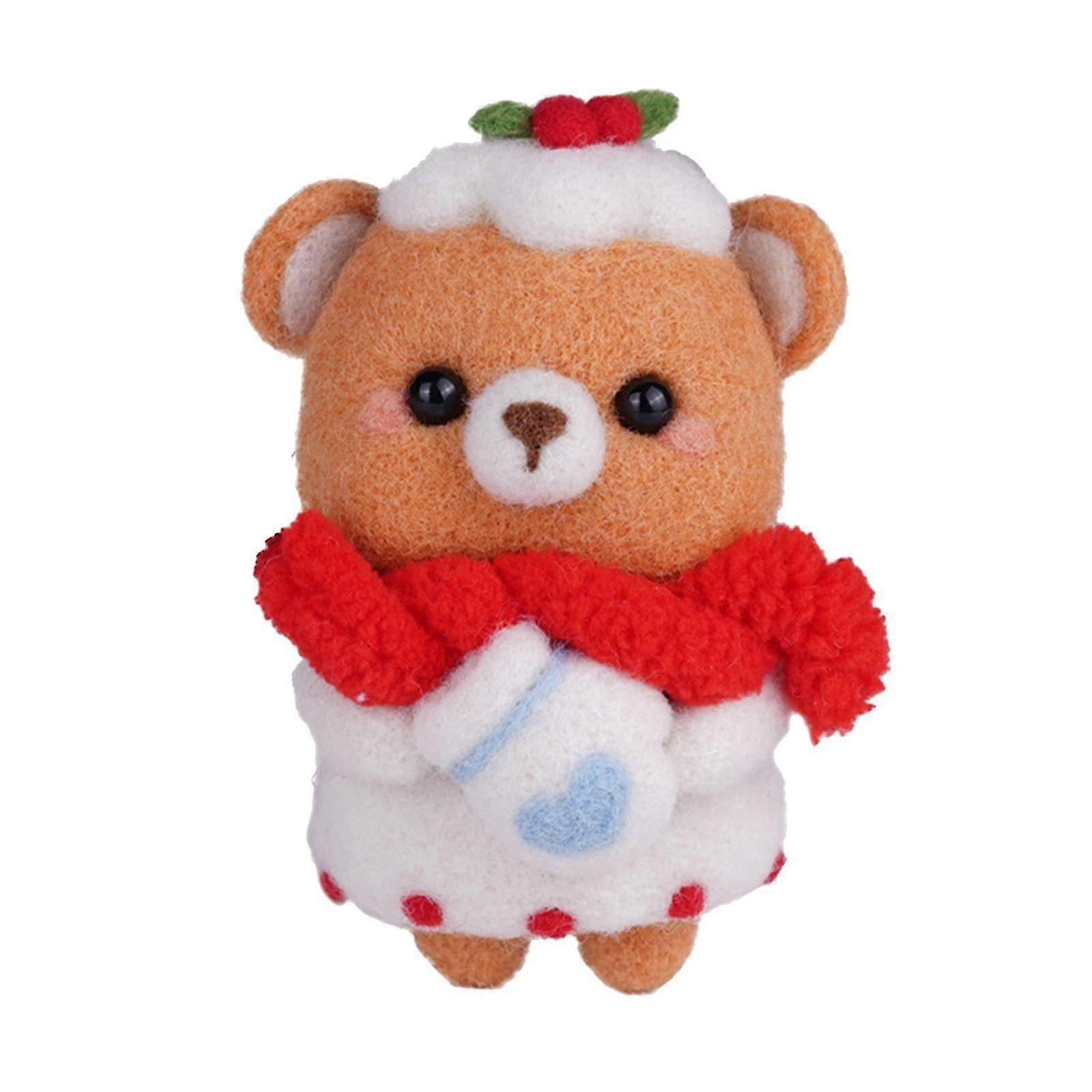 ウールフェルトニードルフェルトツールセットクラフトツールキットスターター初心者スタイル3