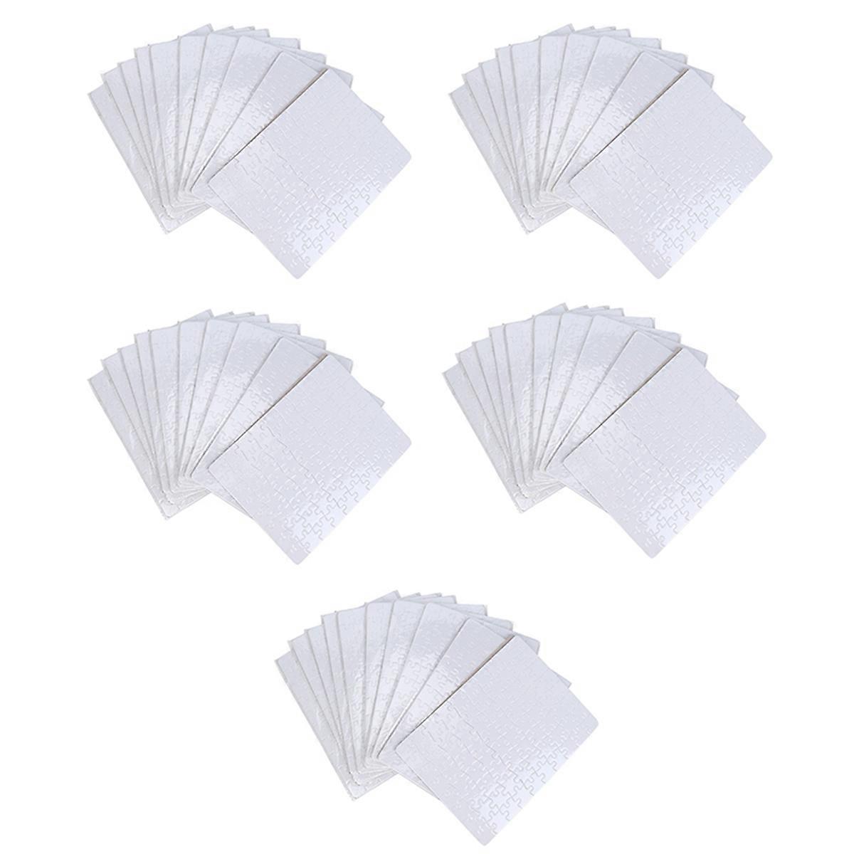Sublimation Blank Puzzle 50Pcs/Lot DIY Craft A5 Jigsaw Puzzle for Sublimation Ink Transfer