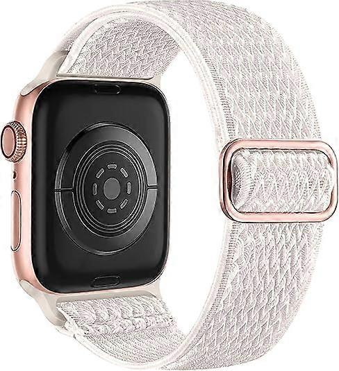 1 piece nylon elastic single loop watch strap, suitable for Apple Watch adjustable replacement strap