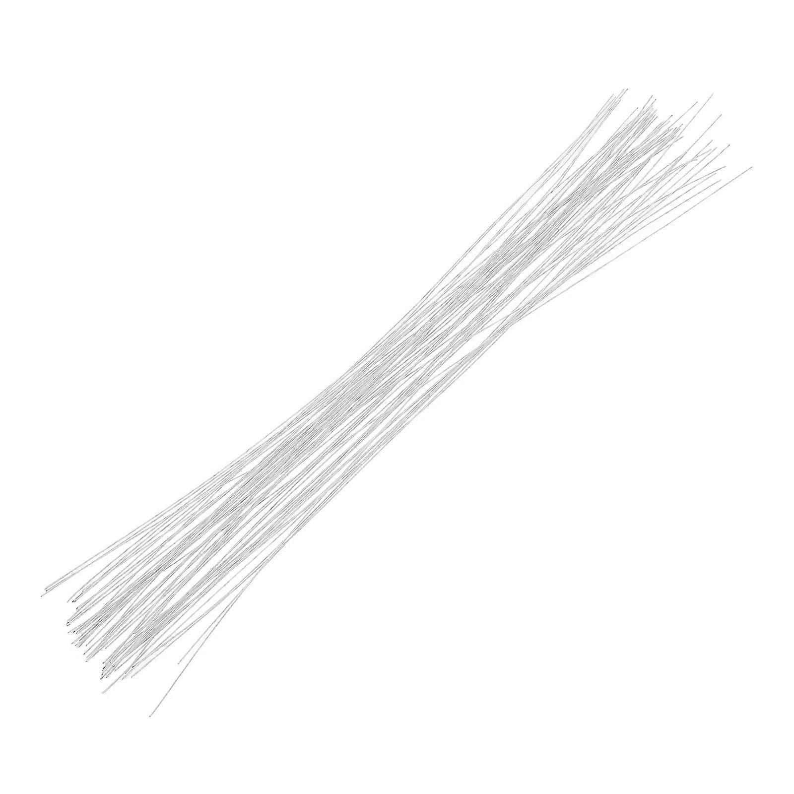 Floral Arrangement Wire White Paper Material For Diy Projects And Craft Activities 50Pcs