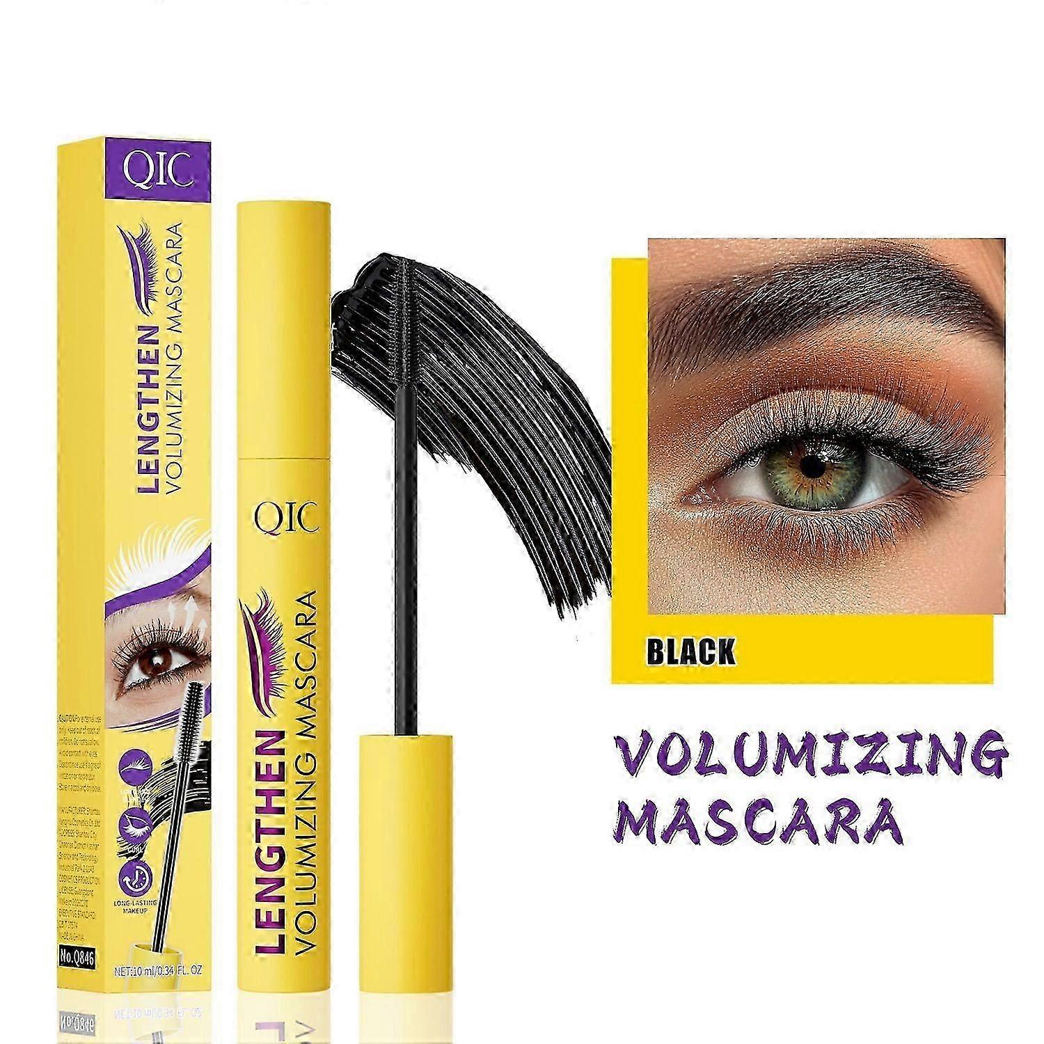 Bubble Mascara, Colossal Bubble Mascara Waterproof, Volume and Length Formula for Bold, Long-Lasting Mascara