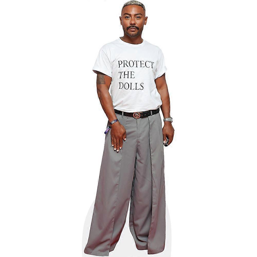 Marcus Collins (Grey Trousers) Cardboard Cutout (lifesize OR mini size). Standee. Stand Up.