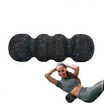 High-Density Foam Roller with Wave Pattern for Neck, Back, Legs, Arms and Foot Mobility