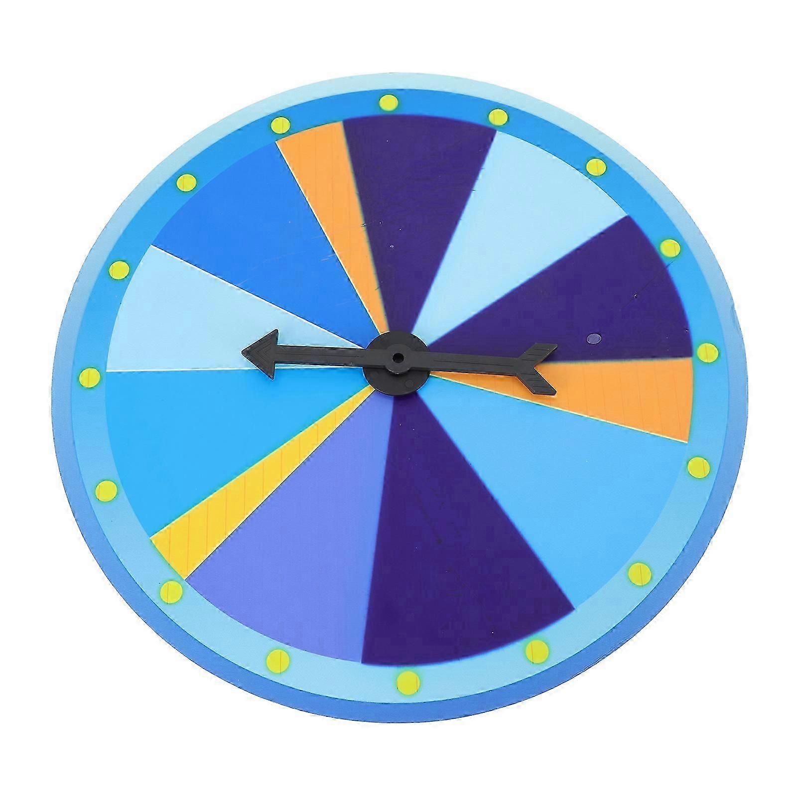 1Pc Draw Game Wheel Teaching Activities Rotary Props Fun Wheel for Party