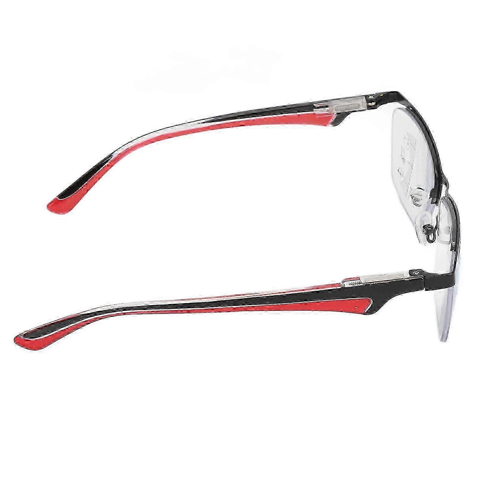 High Definition Multi Focus Blue Light Blocking Reading Glasses +200 for Presbyopia