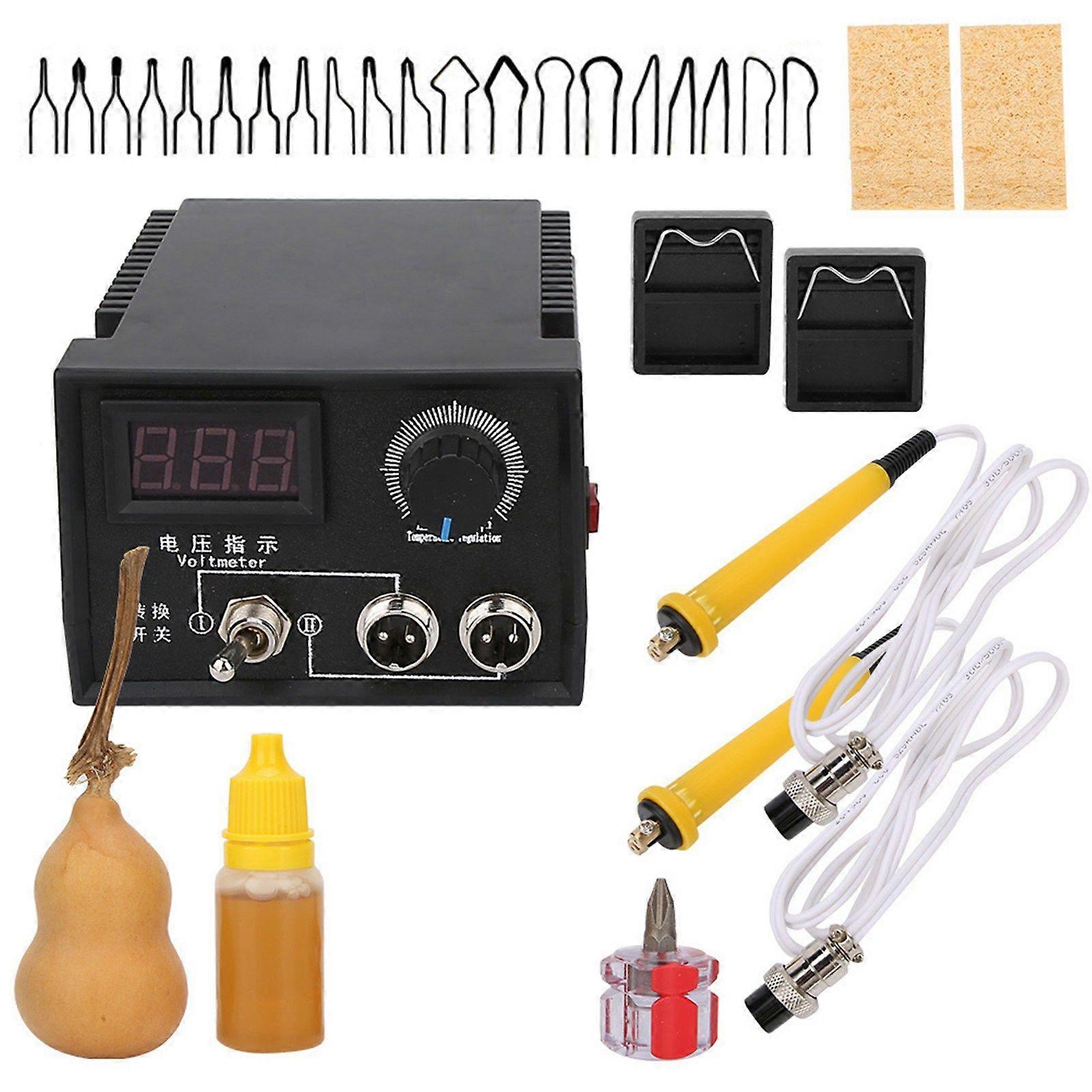 2025 dernier modèle LH40-SF802 Affichage numérique Pyrographie à double interface