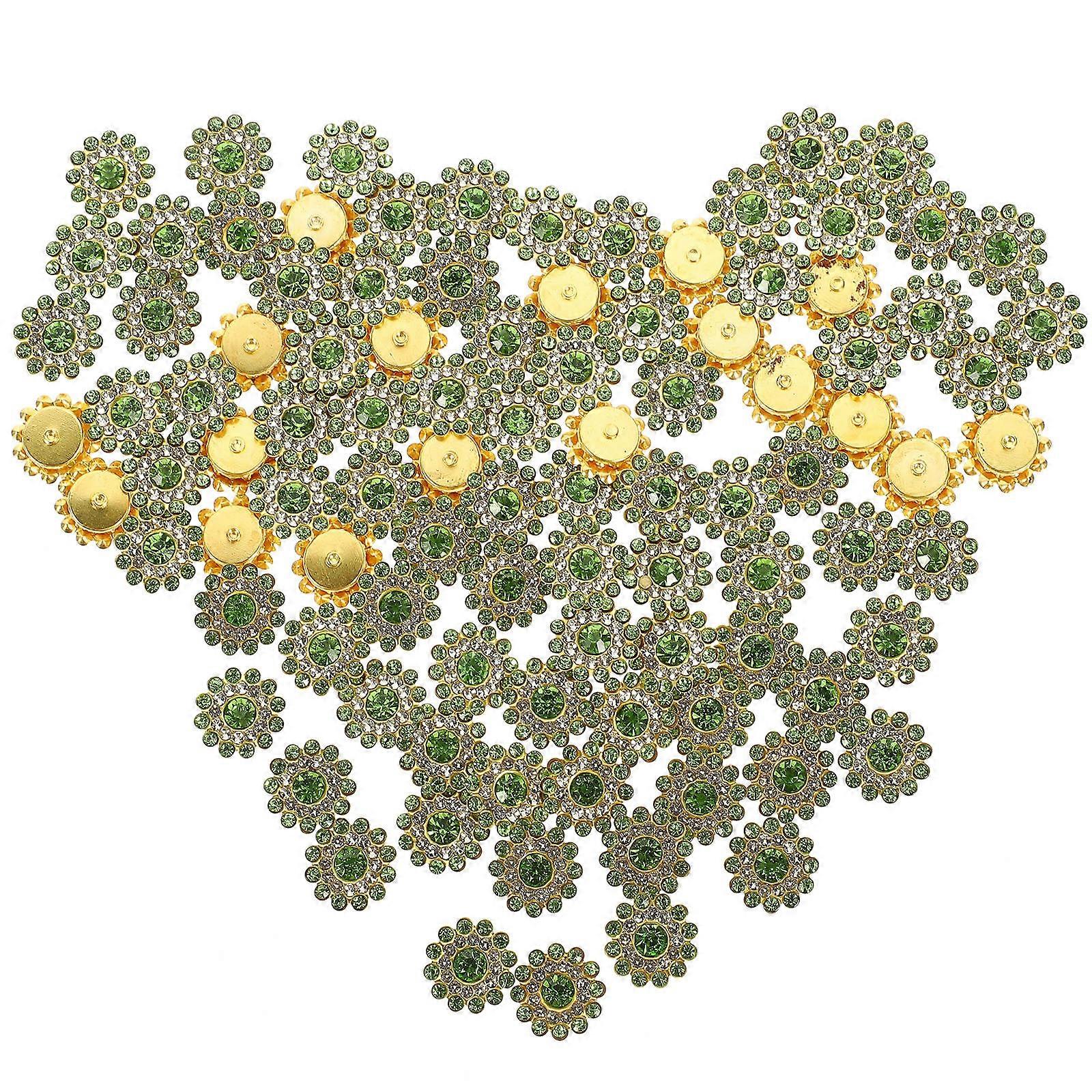 Craft Rhinestones Flatback Rhinestone Embellishments Diy Projects Sunflower 90Pcs