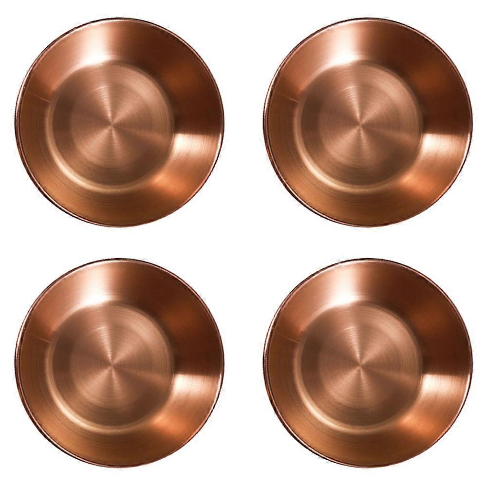 4pcs Mini Sauce and Spice Dishes Appetizer Serving Tray