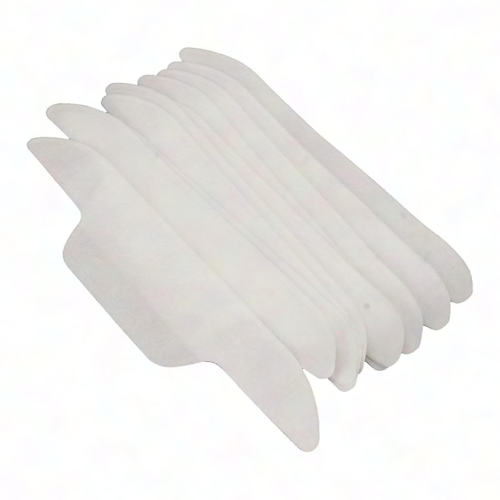 30-Pack Soft Breathable Self-Sticking Collar Shields for Sweat Absorption