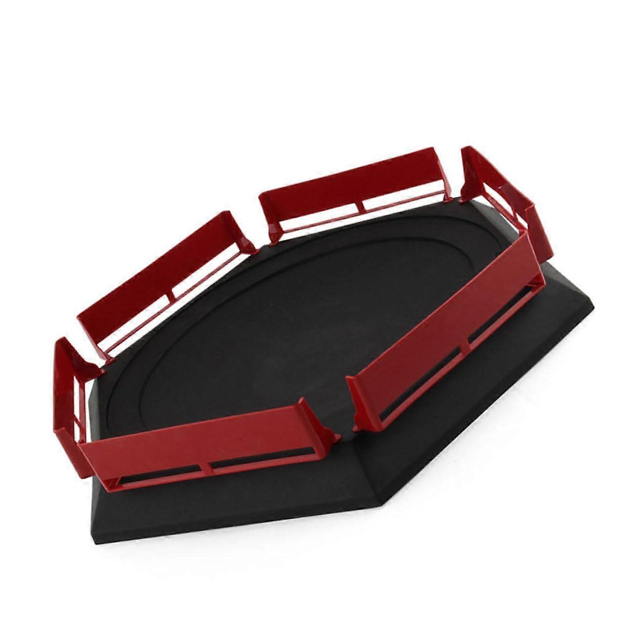 Gyro-Disk Single Piece Plastic Black Top Duel Arena Accessory For Spin Top Games