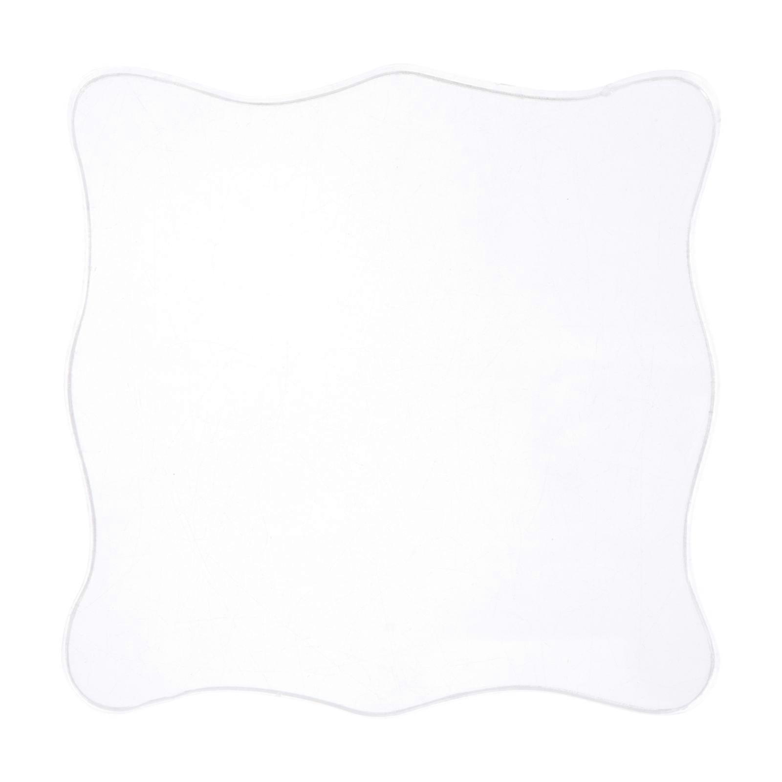 Stamp Blocks Acrylic Stamping Block Transparent DIY Accessory Safe to Use 1Pack