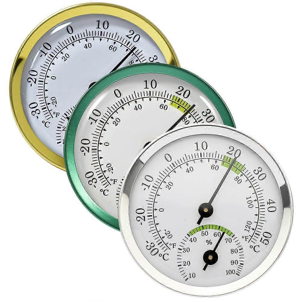 Home Temperature Monitor With Mechanical Calibration For Bedroom 3Pcs