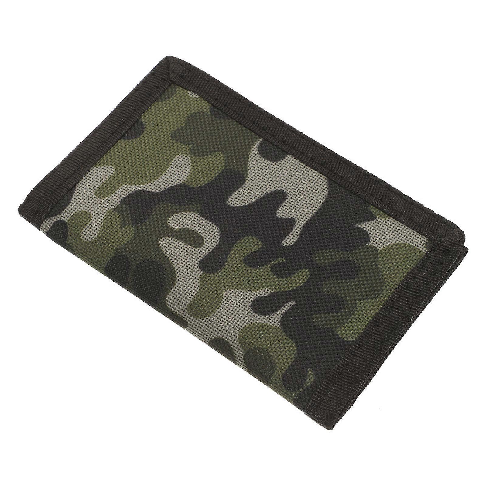 Credit Card Holder Men Wallet Compact Design Travel Use Waterproof Polyester 1Pack