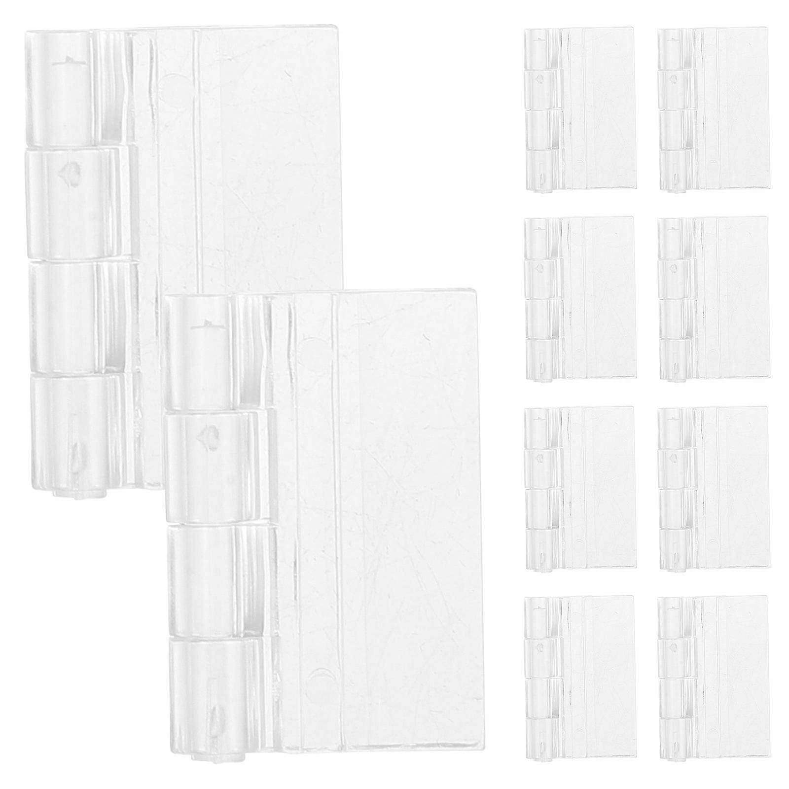 Folding Door Hinges Acrylic Hinges Practical For Drawers 10Pcs