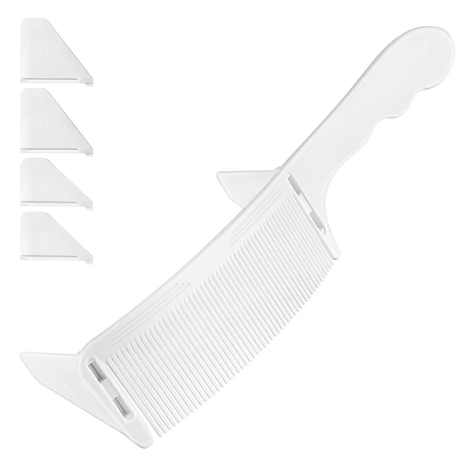 Hair Cutting Comb Curved Fade Comb For Salon Use Men Hairdressing Accessory 1 Set