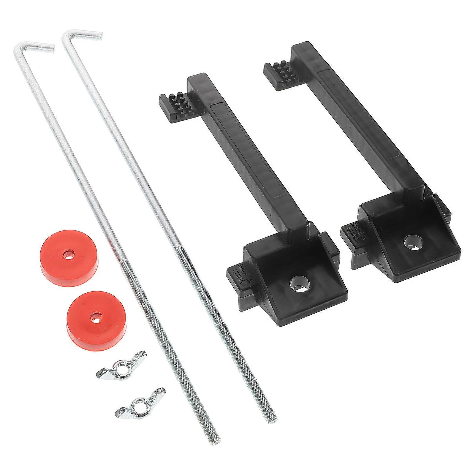 Battery Fixing Bracket Anti Vibration Support Universal Design For Cars Rvs Boats Metal Mount 1Set